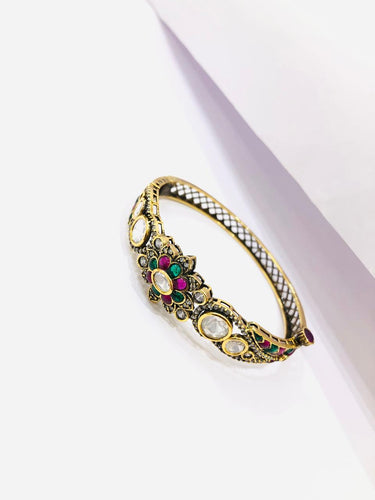 Emerald Ruby Polki Bracelet